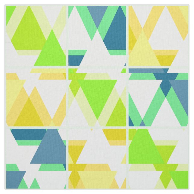 Tecido Abstrato verde amarelo (Modelo)