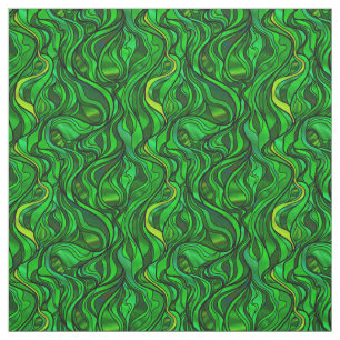 Tecido Abstrato verde do vitral
