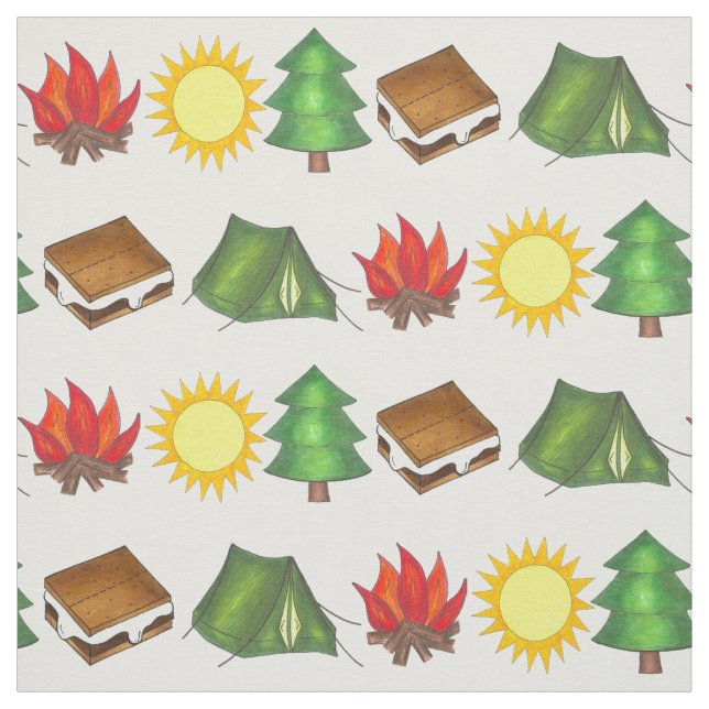 Tecido Acampamento de Campo de Verão ao ar livre (Modelo)