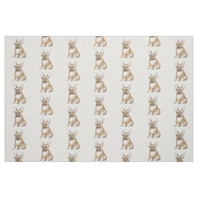 Tecido Adorable french bulldog (Fat Quarter)