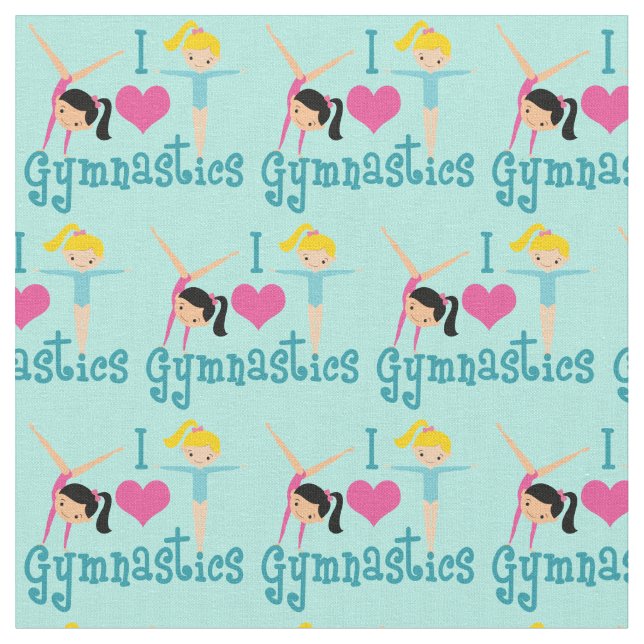 Tecido Adoro ginástica (Detalhe)
