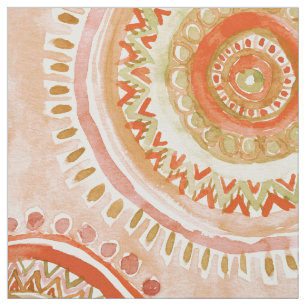 Tecido Aguarela do MINDSET da MANDALA da especiaria do