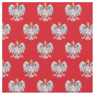 Tecido Águia Polonesa, moda, bandeira, Polônia