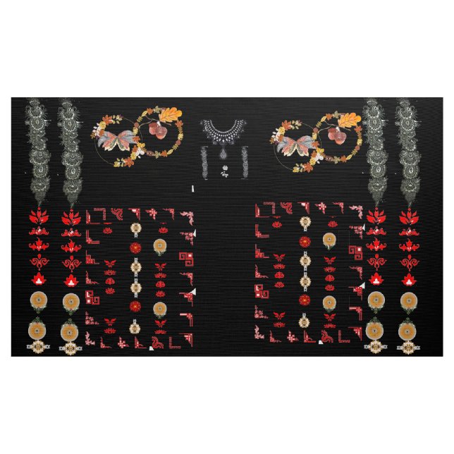 Tecido Ajrak como Estilo (Jarda)