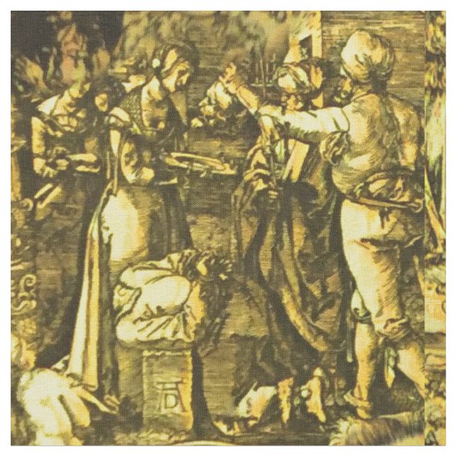 Tecido Albrecht Dürer Siena (Detalhe)
