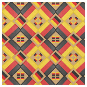 Tecido alemão Flag & Trendy Germany GLD