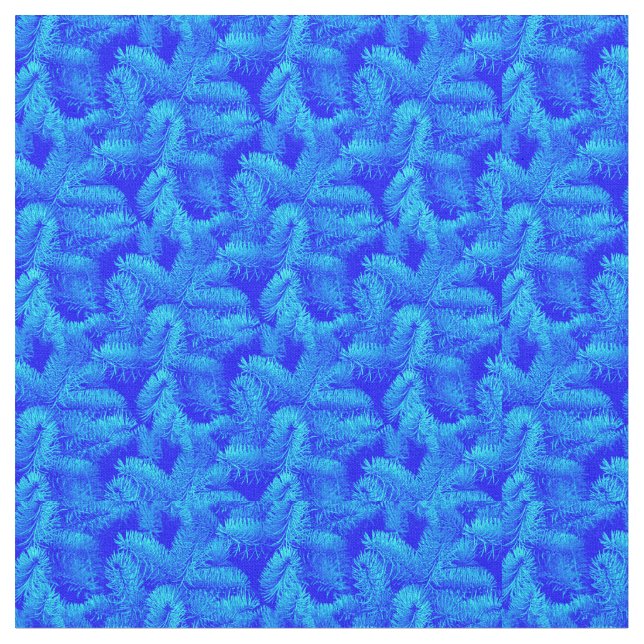 Tecido Algodão azul (Detalhe)