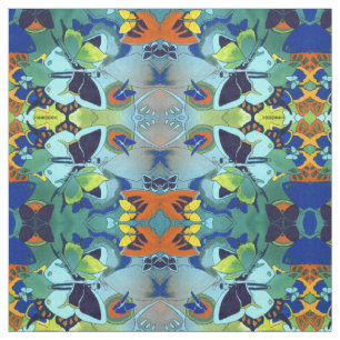 Tecido Algodão original de Pima da colagem do mosaico da