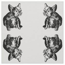 Tecido Algodão Personalizado De Cãozinho-De-Bolinho Franc