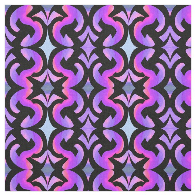 Tecido Algodão Tecido-Artesanato-Cor-de-rosa, preto, (Modelo)