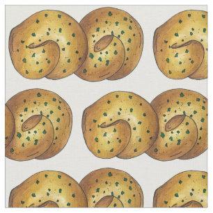 Tecido Alho Nó Pão Pão Rolo Comida Italiano Chef