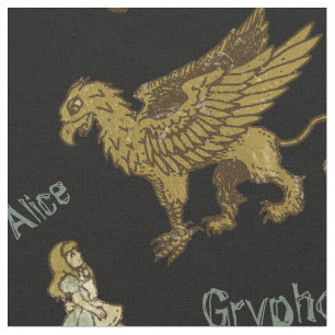 Tecido Alice e Gryphon