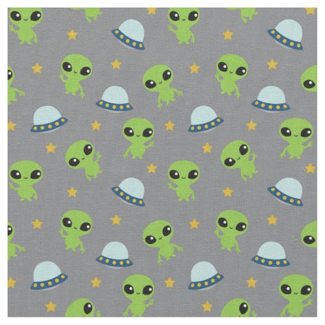 Tecido Aliens (Detalhe)