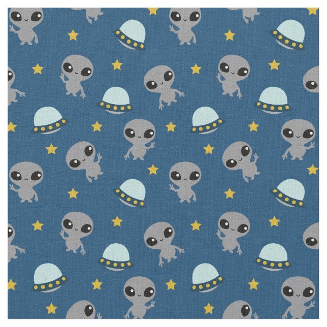 Tecido Aliens (Detalhe)