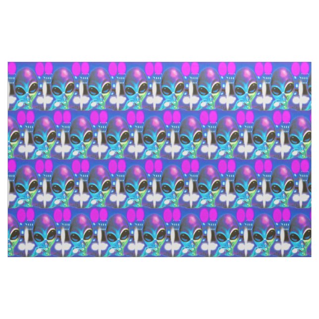 Tecido Aliens (Fat Quarter)