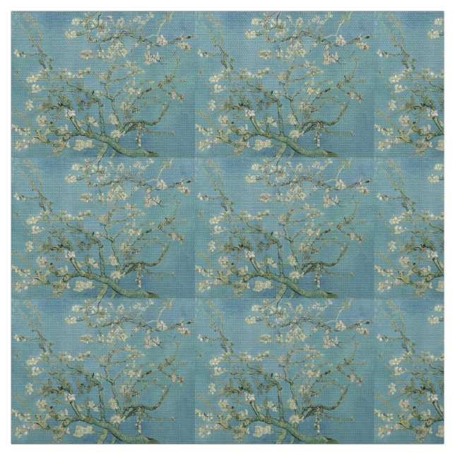 Tecido Almond Blossoms de Vincent Van Gogh Fine Art (Modelo)