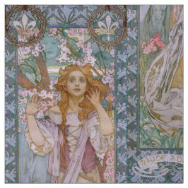 Tecido Alphonse Maria Mucha – Jugendstil Art nouveau DIY