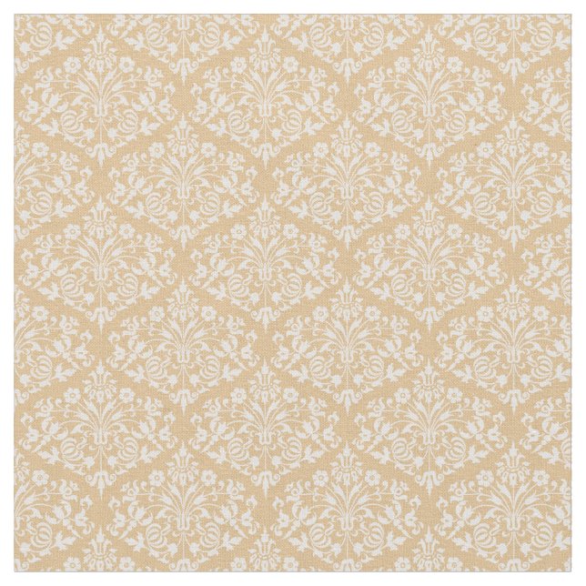 Tecido Amarelo Girassol Damask (Detalhe)
