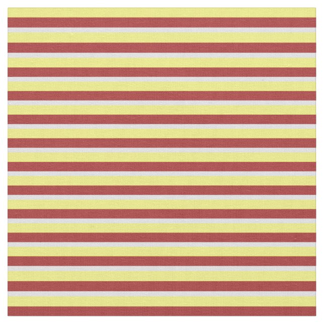 Tecido Amarelo, Marrom e Lavandas (Detalhe)