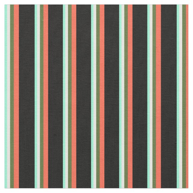Tecido Amarino, Branco, Verde Oleícola Escuro, Vermelho e (Detalhe)