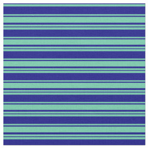 Tecido Amarino e Linhas Azuis