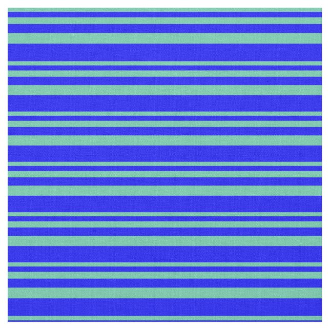 Tecido Amarino e Padrão Corado Azul (Detalhe)