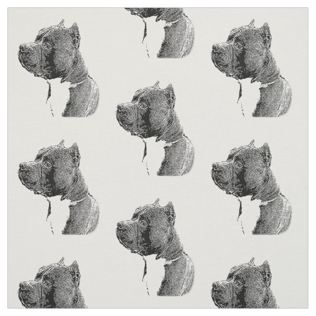 Tecido americano do teste padrão do cão da (Modelo)