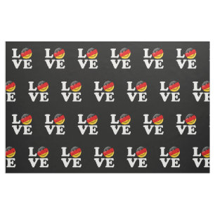 Tecido Amor Da Alemanha Sorrindo Bandeira