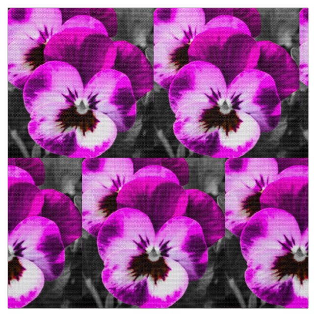 Tecido Amor perfeito fabuloso cor-de-rosa (Modelo)