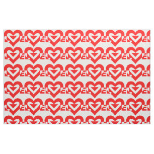 Tecido Amor Vermelho