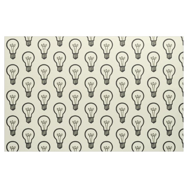 Tecido Ampola preta simples para muitas ideias criativas (Fat Quarter)