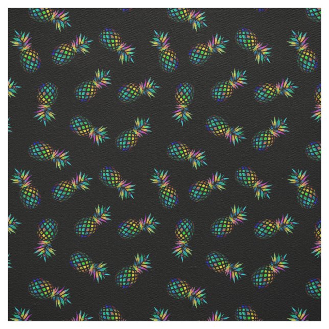 Tecido Ananás iridescentes (Modelo)
