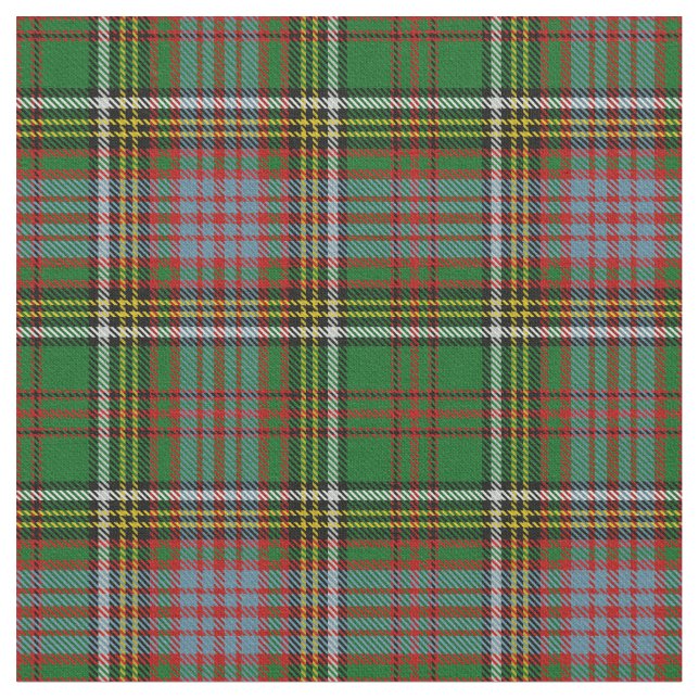 Tecido Anderson do Tartan do clã da caça de Kinnedear (Detalhe)