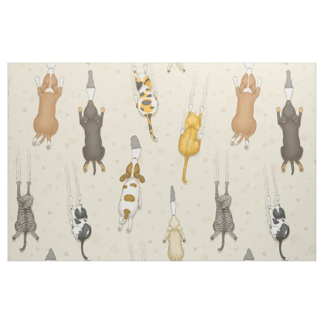 Tecido Animais Permitidos (grande escala) (Fat Quarter)