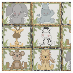 Tecido Animais Safari