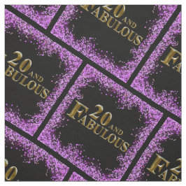 Tecido Aniversário de 20 anos 
