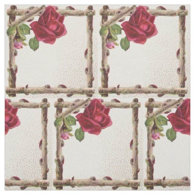 Tecido Antiguidade Vitorítica Vintage rosa rustica (Modelo)