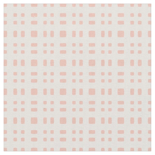 Tecido Apricot Geometric Tiled (Detalhe)