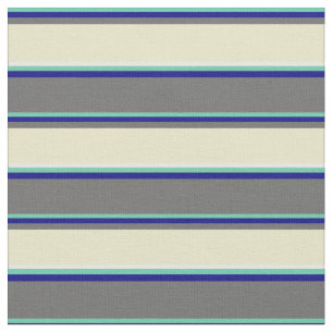 Tecido Aquamarino, Azul, Cinzas Escuras, Goldenrod Pálido