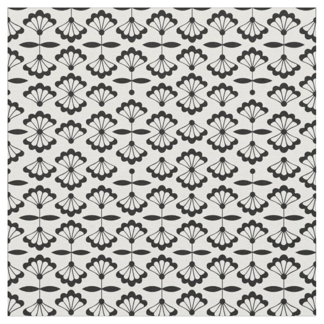 Tecido Arabesco de Flores (Detalhe)