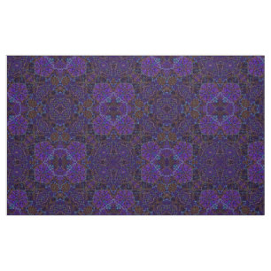 Tecido arabesque colorido Boho-romântico do ornamento da