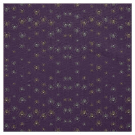 Tecido Aranhas Vintage assustadoras Púrpura Profunda Padr