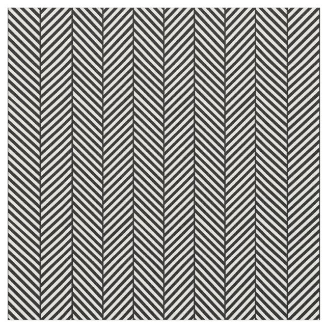 Tecido Arenque preto e branco (Detalhe)