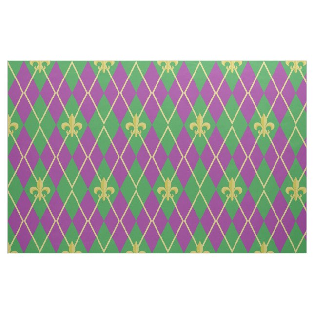 Tecido Argyle Carnaval (Fat Quarter)