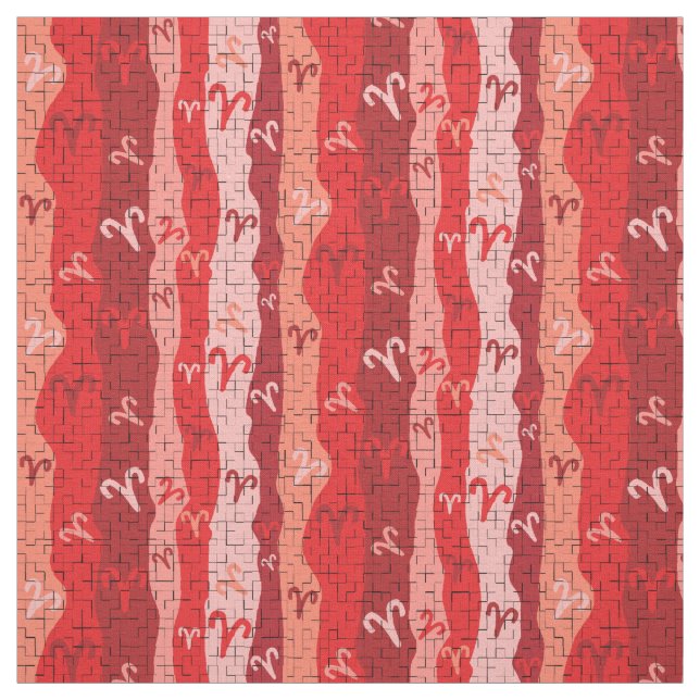 Tecido Aries Zodiac Stripes Azulejos (Modelo)