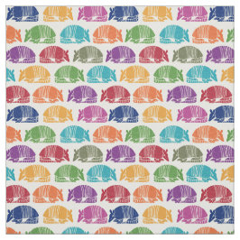 Tecido Armadilos Coloridos Patenteados