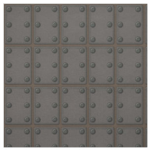 Tecido Armadura de correio em placas metálicas medievais