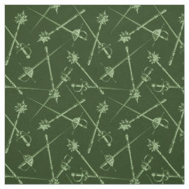 Tecido Armas Melee, Green, na década de 1800