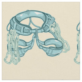 Tecido Arnês de escalada com desenhar rápidos