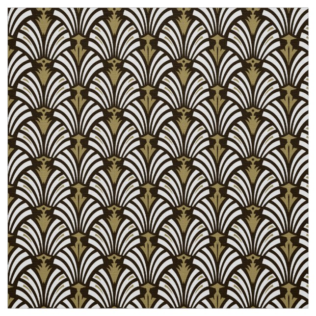 Tecido Art Deco Flor Lotus Pattern DIY (Modelo)